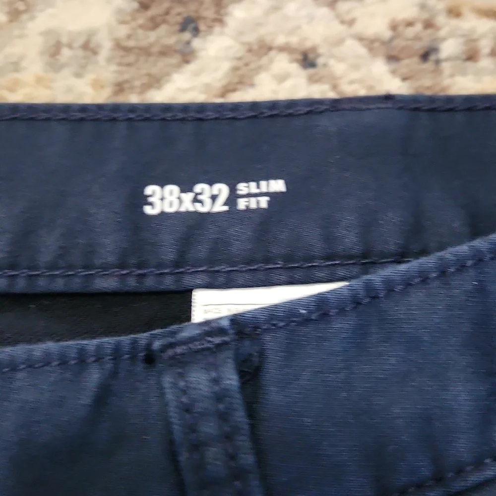 Banana Republic Preppy Blue Travel Jean Slimfit Pants